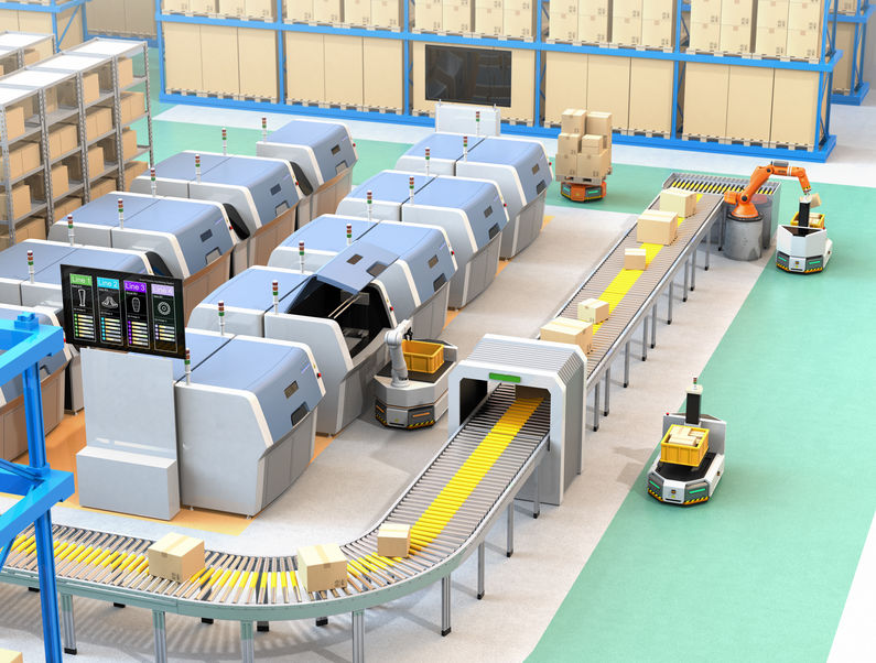 MACCHINE E SISTEMI PER LOGISTICA, DISTRIBUZIONE E PACKAGING